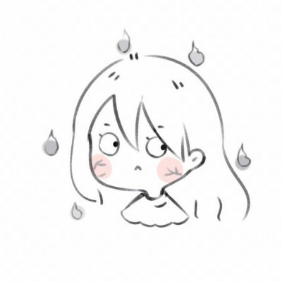 网红简笔画头像 抖音上q版小女孩简笔画超萌可爱