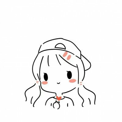 网红简笔画头像 抖音上q版小女孩简笔画超萌可爱