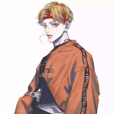 qq头像男生帅气动漫 冷漠孤独动漫男生头像