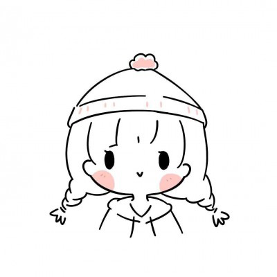 线条头像简约 情侣头像一男一女线条版