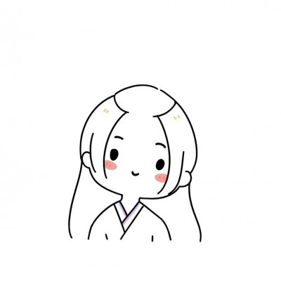 线条头像简约 情侣头像一男一女线条版