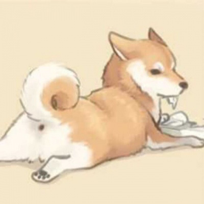 卡通狗头像简笔画 呆萌可爱好看的萌狗图片头像