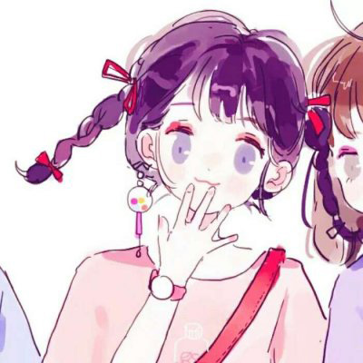 闺蜜头像动漫 可爱姐妹头像卡通萌