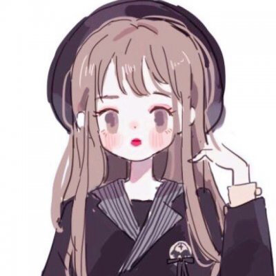 闺蜜头像动漫 可爱姐妹头像卡通萌
