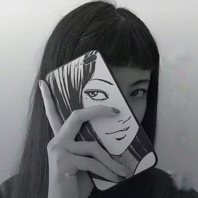富江头像图片 高清富江彩色头像和丧图