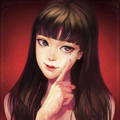 富江头像图片 高清富江彩色头像和丧图