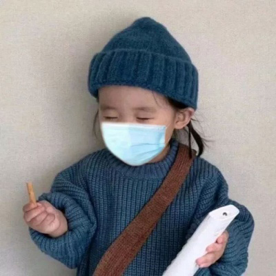 戴口罩的动漫情侣头像一对两张 2020最新好看的口罩情头