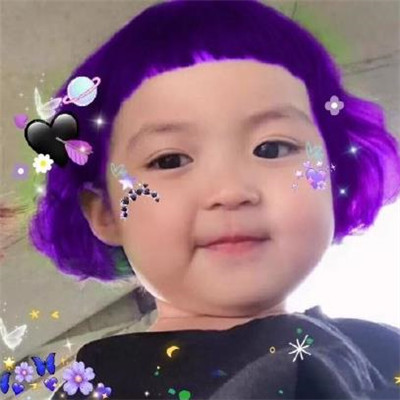 罗熙闺蜜头像五颜六色 萌娃闺蜜头像罗熙彩色多人
