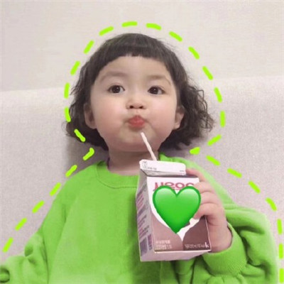 罗熙闺蜜头像五颜六色 萌娃闺蜜头像罗熙彩色多人