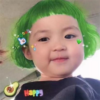 罗熙闺蜜头像五颜六色 萌娃闺蜜头像罗熙彩色多人