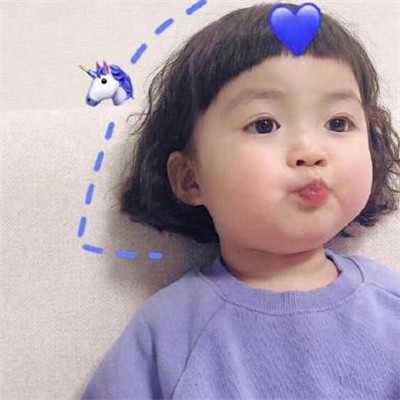 罗熙闺蜜头像五颜六色 萌娃闺蜜头像罗熙彩色多人
