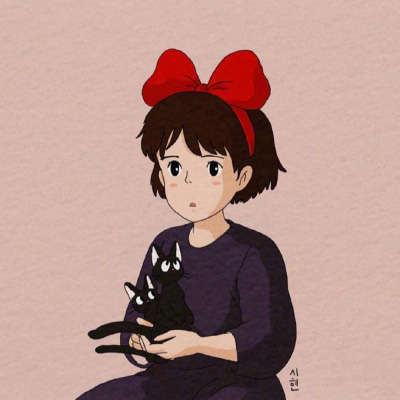 魔女宅急便头像精选 宫崎骏魔女宅急便可爱头像