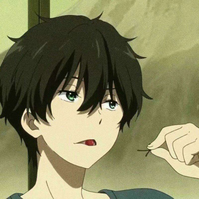 折木奉太郎头像超清帅气 冰菓折木奉太郎同人侧脸头像
