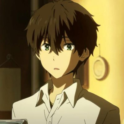 折木奉太郎头像超清帅气 冰菓折木奉太郎同人侧脸头像