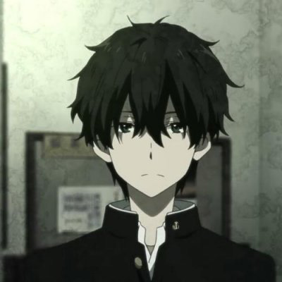 折木奉太郎头像超清帅气 冰菓折木奉太郎同人侧脸头像