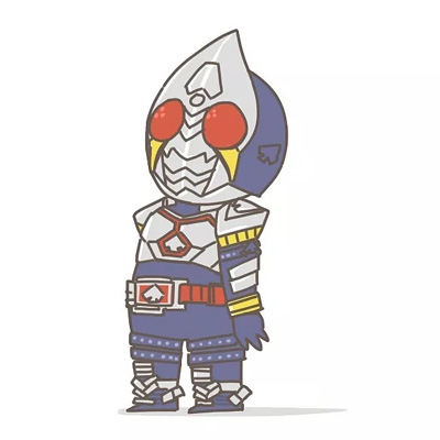 假面骑士头像图片大全 最稀有假面骑士卡通cp头像