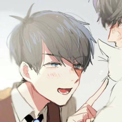 男男情侣头像一左一右 动漫男男头像一人一半