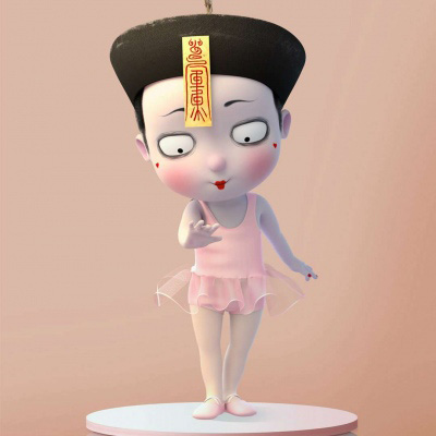 僵小鱼头像萌萌哒 二次元小僵尸头像图片