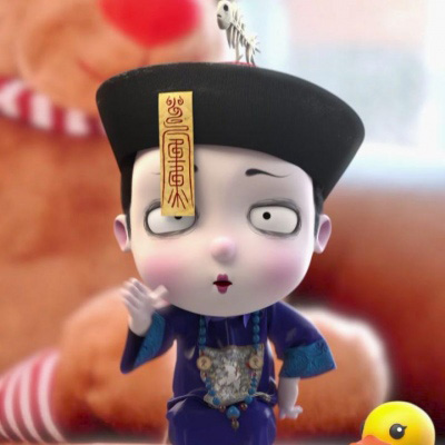 僵小鱼头像萌萌哒 二次元小僵尸头像图片
