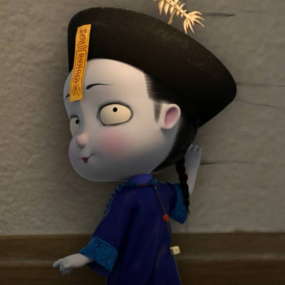 僵小鱼头像萌萌哒 二次元小僵尸头像图片