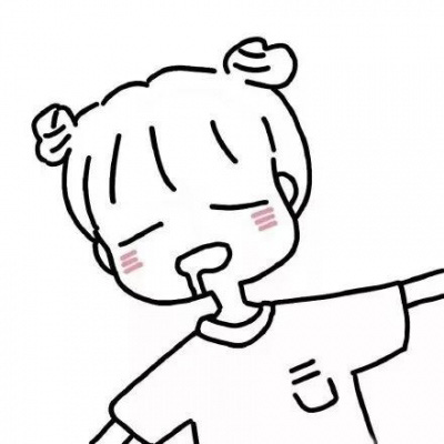 铅笔画头像可爱简单 素描卡通女生头像