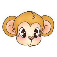 猴子头像可爱 霸气卡通猴子微信头像图片大全