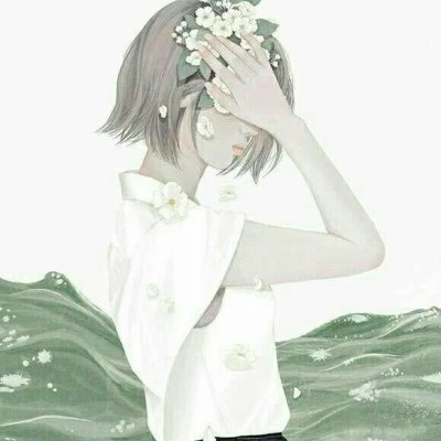 插画头像小清新文艺 日本手绘小清新插画图片