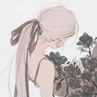 插画头像小清新文艺 日本手绘小清新插画图片