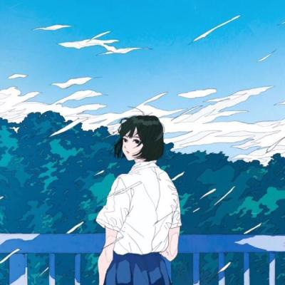 插画头像小清新文艺 日本手绘小清新插画图片