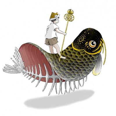 插画手绘唯美图片 简单又漂亮小清新森林系手绘图片