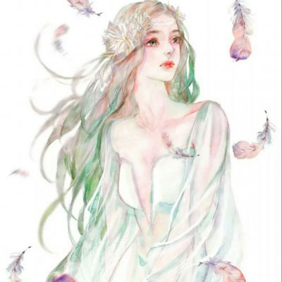 插画手绘唯美图片 简单又漂亮小清新森林系手绘图片