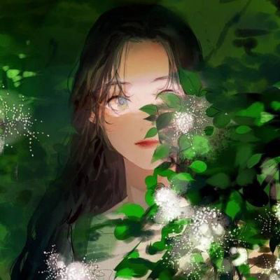 插画手绘唯美图片 简单又漂亮小清新森林系手绘图片
