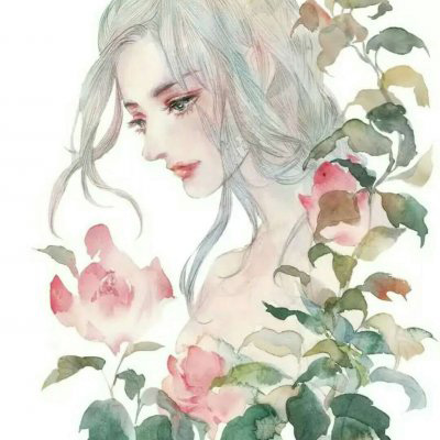 插画手绘唯美图片 简单又漂亮小清新森林系手绘图片
