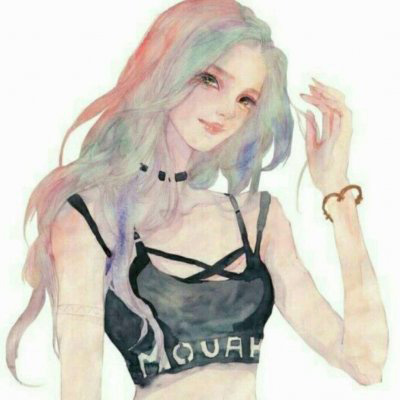 插画手绘唯美图片 简单又漂亮小清新森林系手绘图片