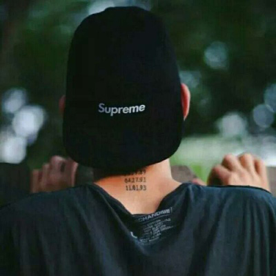 supreme头像男生潮图 帅气霸气superme潮人头像