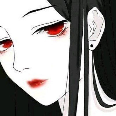 黑化二次元冷酷女头像图片 抖音病娇黑化头像女图片