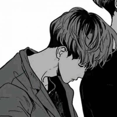男男情侣gay头像一对两张 男生二次元同性恋头像