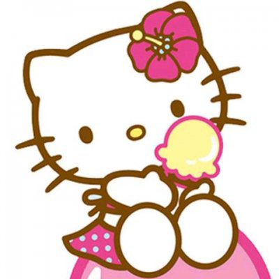 kitty猫头像 粉色可爱kitty猫女生微信头像图片