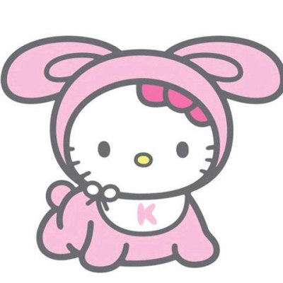 kitty猫头像 粉色可爱kitty猫女生微信头像图片
