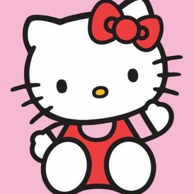 kitty猫头像 粉色可爱kitty猫女生微信头像图片