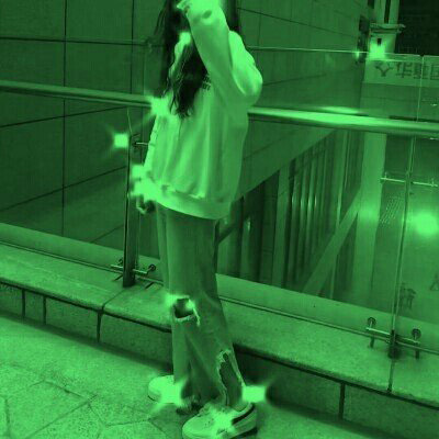 被绿的头像图片大全 全网最火绿色头像女生