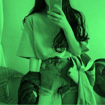 被绿的头像图片大全 全网最火绿色头像女生