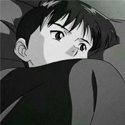 短发女生背影头像唯美图片