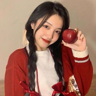 高清红色的2021年微信本命年头像黑白长腿女神头像女生图片