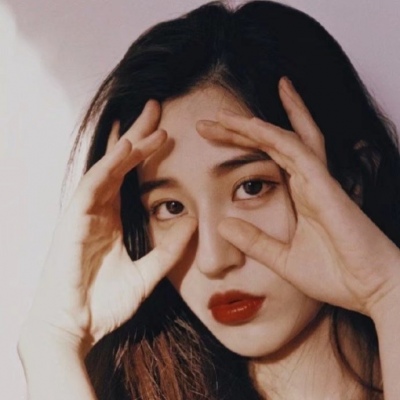 手绘女生头像彩色大全