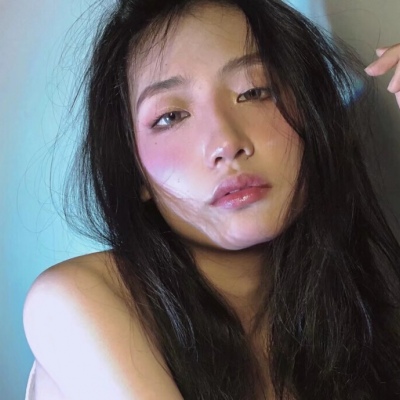 手绘女生头像彩色大全