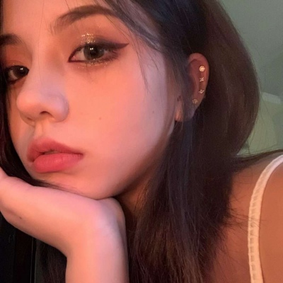 女生遮脸头像唯美图片