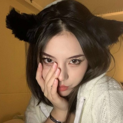 女生遮脸头像唯美图片