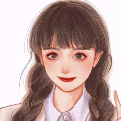头像女生霸气短发小孩图片