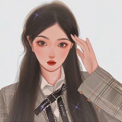 头像女生霸气短发小孩图片